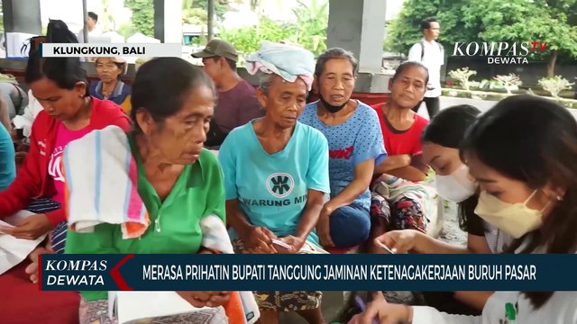 Bupati Klungkung Tanggung BPJS Ketenagakerjaan Buruh Pasar