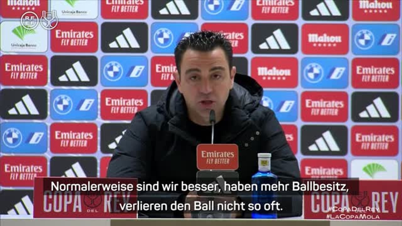 Xavi trotz Sieg: "Keine guten Entscheidungen"