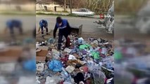 Siirt Belediyesi temizlik ekibi Hatay'da çalışmalarını aralıksız sürdürüyor