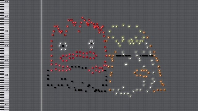 【Howl's Moving Castle】/ MIDI Art - Ghibli
