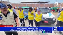 Chorrillos: buscan identificar a mototaxistas que atacaron a fiscalizadores