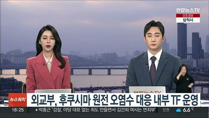 외교부, 후쿠시마 원전 오염수 대응 내부 TF 운영