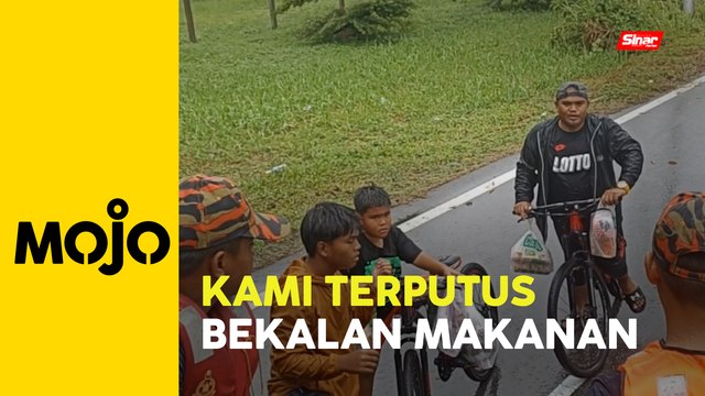 Terperangkap tiga hari, tiga beranak nekad redah banjir di Johor