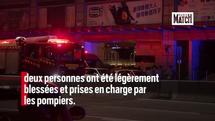 Hong Kong : un incendie ravage un hôtel en construction