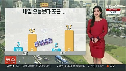 [날씨] 주말 한층 더 포근…일교차, 화재 사고 유의