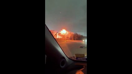 BREAKING: Transformers are exploding across Dallas during heavy storms