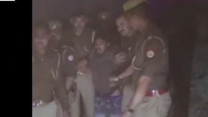 मथुरा: पुलिस और बदमाशों में हुई मुठभेड़, चोरी का ट्रेक्टर बरामद