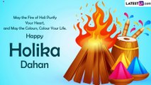 Holika Dahan 2023 Greetings and Images: WhatsApp Messages, Quotes and Wallpapers for Chhoti Holi