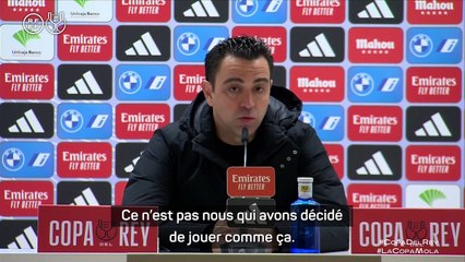 Xavi : "Nous n'avons trahi aucun modèle de jeu"