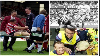 SAFC cult hero who 'rowed' a stretcher off the pitch 30 years ago