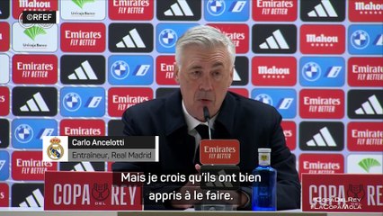 Ancelotti : "Étrange de voir Barcelone jouer comme ça"