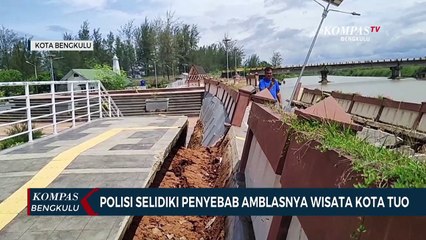 Polisi Selidiki Penyebab Amblasnya Wisata Kota Tuo