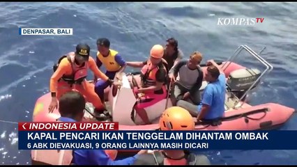 KM Linggar Petak 89 Tenggelam di Samudera Hindia, 9 ABK Masih Dicari