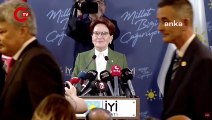 İYİ Parti GİK Toplantısı'nın ardından Meral Akşener'den ilk açıklama