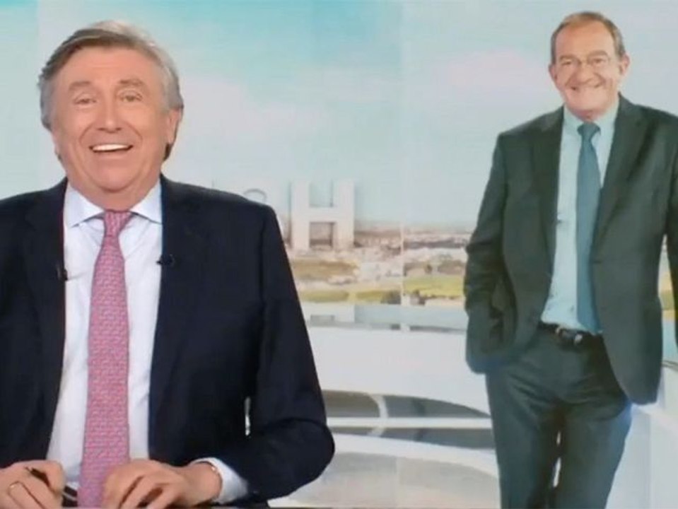Jacques Legros rend hommage à Jean-Pierre Pernaut au JT de TF1, les téléspectateurs ne le loupent pas !