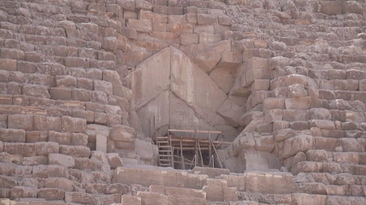Égypte : un couloir caché découvert dans la Pyramide de Khéops