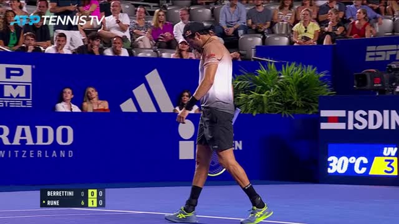 Highlights: pfiffe für berrettini nach aufgabe