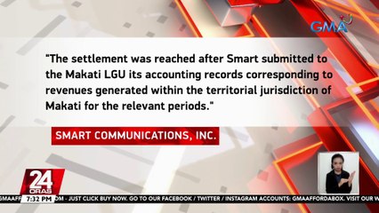 Makati LGU, binawi ang pagpapasara sa head office sa lungsod ng Smart Telecom | 24 Oras