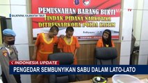 Gagal Kelabuhi Petugas, Pengedar Ketahuan Simpan Narkoba di Lato-Lato