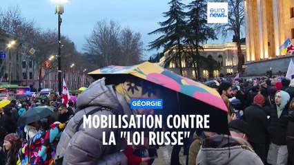 Géorgie : un projet de loi sur les "agents étrangers" secoue le pays caucasien
