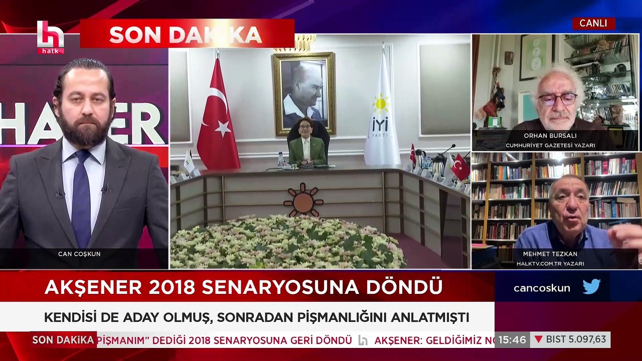 halktv.com.tr yazarı Mehmet Tezkan'dan ilk yorum: 'Akşener tarih olmaya doğru bir adım attı'