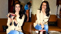 Shraddha Kapoor's Sweet Birthday Party With Paparazzi