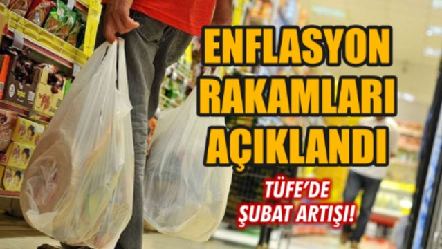 Enflasyon rakamları açıklandı! TÜFE şubatta yüzde 3,15 arttı, yıllık enflasyon yüzde 55,18 oldu