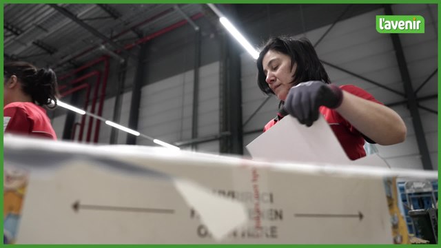 Des tonnes de dons envoyées par bpost vers la Turquie