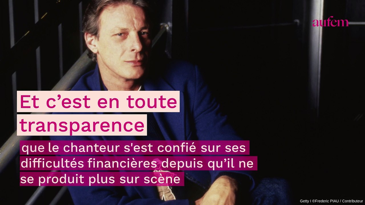 Herbert Léonard se confie sur sa petite retraite, la star des années 80 peine à boucler ses fins de mois