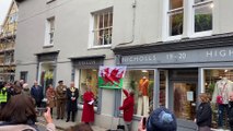 Dr Frances Hoggan Plaque unveiled.