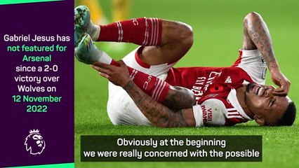 Jesus' 'incredible mentality' means he's close to full-fitness