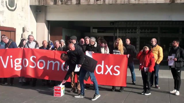 Los colectivos de 'Vigo somos todxs' piden una reunión con Caballero por registro