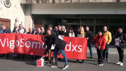 Los colectivos de 'Vigo somos todxs' piden  una reunión con Caballero por registro