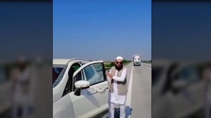 गाजियाबाद: युवाओं को देख एआईएमआईएम नेता को चढ़ा रील बनाने का शौक