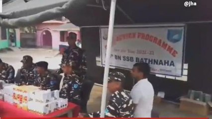 अररिया: एसएसबी ने लगाया स्वास्थ्य जांच शिविर