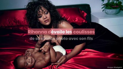 Les coulisses du shooting photo de Rihanna dévoilés !