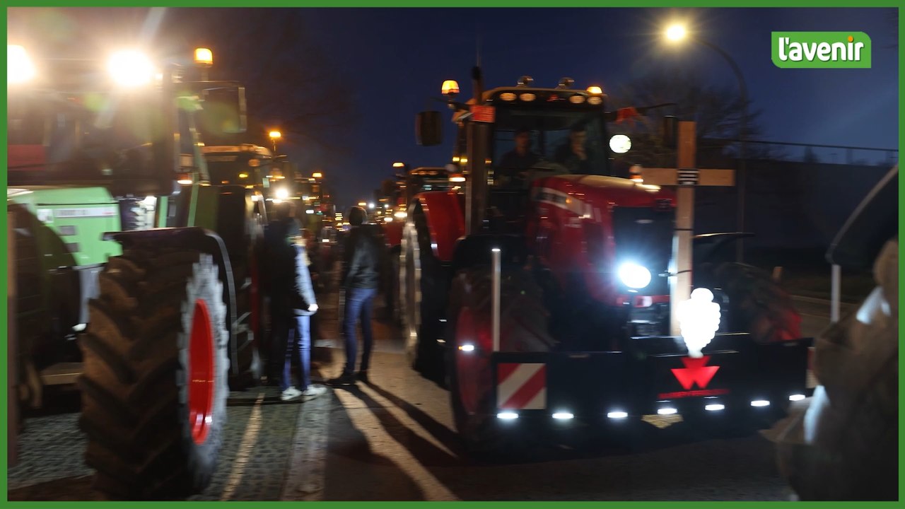 2.700 tracteurs envahissent Bruxelles