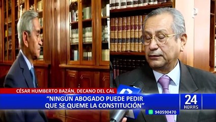 Colegio de Abogados de Lima evalúa sanciones contra Aníbal Torres y Duberlí Rodríguez
