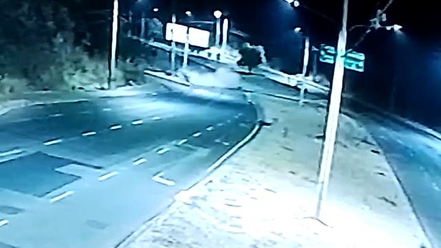 Cámaras de seguridad captan video de trágico de accidente en la capital de Honduras