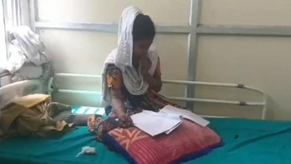 কলকাতা: হার না মানার অন্য কাহিনী, হাসপাতালে শুয়ে পরীক্ষা ছাত্রীর