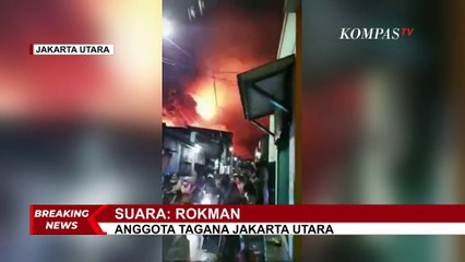 Kebakaran di Depo Pertamina Plumpang Merembet ke Permukiman, Tagana Evakuasi Warga!