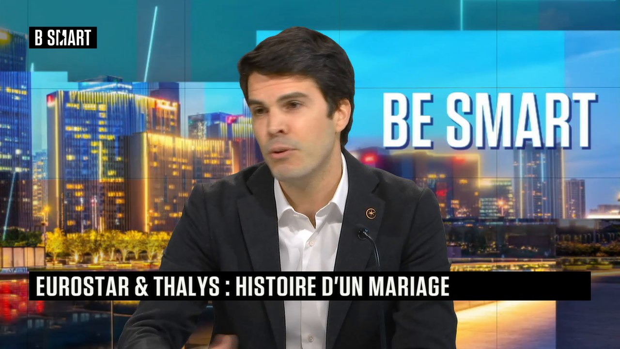 BE SMART - L'interview de Matthieu Quyollet (Eurostar) par Aurélie Planeix
