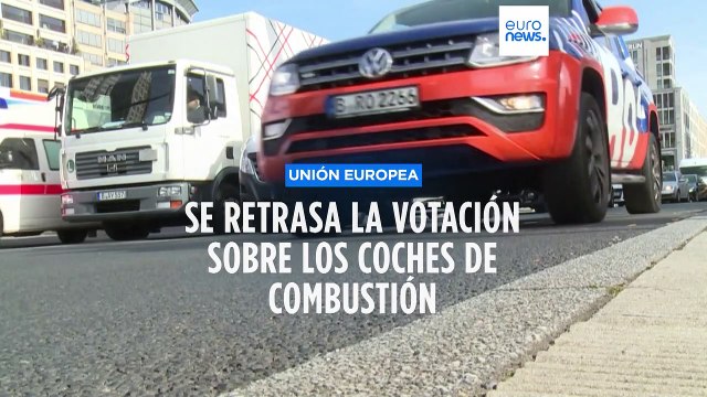 La UE retrasa la votación final sobre la prohibición de motores de combustión desde 2035