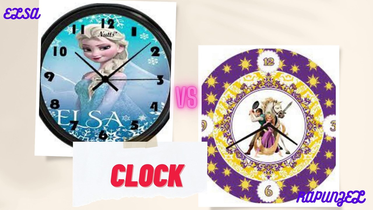 elsa vs rapunzel