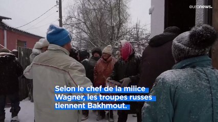 Guerre en Ukraine : la ville de Bakhmout "pratiquement encerclée", selon le chef de Wagner