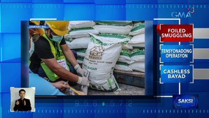 P150-M halaga ng imported na asukal, nasabat | Saksi