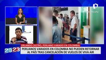 Peruano varado en Colombia tras cancelación de vuelos de Viva Air: 