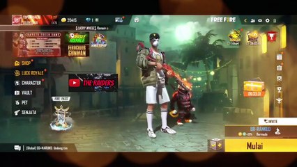 SOLO PLATINUM SATU FREE FIRE INDONESIA PAKE SKIN SULTAN - Solo vs Squad