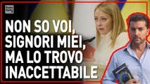 Cara Giorgia Meloni, il tuo posto dovrebbe essere affianco al popolo italiano - Francesco Amodeo