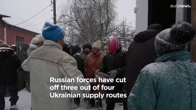 Ukraine war: Bakhmut 'practically surrounded', claims Russian paramilitary Wagner group